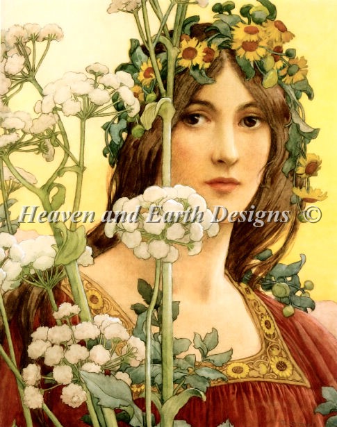 Our Lady of Cow Parsley - Click Image to Close